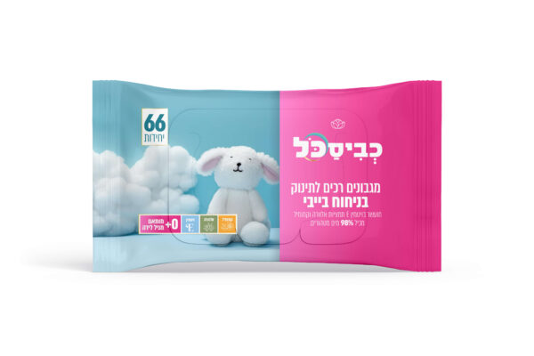 מגבונים רכים לתינוק בניחוח בייבי